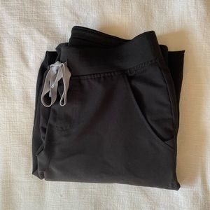 Figs black Zamora jogger scrub pants